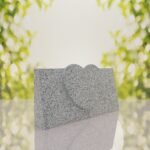 Heart Slant Headstone