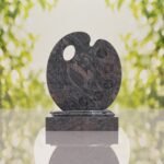 Artist’s Palette Granite Headstone