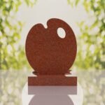 Artist’s Palette Granite Headstone