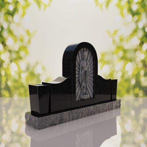 Buddhist Upright Headstone