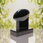 Rugby Ball Headstone