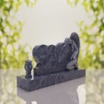 Angel Companion Heart Headstone