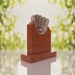 Baseball Glove Headstone
