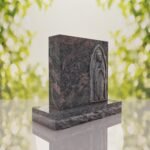 Lápida conmemorativa de la Virgen orante