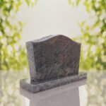 Serpentine Upright Granite Headstone