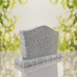 Serpentine Upright Granite Headstone