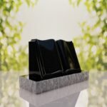 Book Slant Headstone