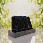Book Slant Headstone