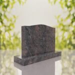 Serpentine Upright Headstone