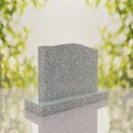 Serpentine Upright Headstone