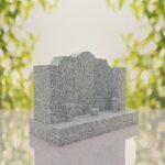 Lápida de jardín de estilo asiático