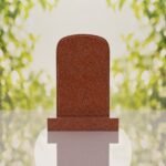 Classic Rounded Top Granite Headstone