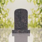 Classic Rounded Top Granite Headstone