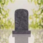 Classic Rounded Top Granite Headstone