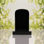 Classic Rounded Top Granite Headstone