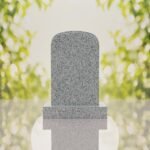 Classic Rounded Top Granite Headstone