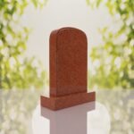 Classic Rounded Top Granite Headstone
