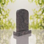 Classic Rounded Top Granite Headstone