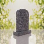 Classic Rounded Top Granite Headstone