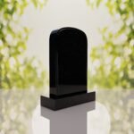 Classic Rounded Top Granite Headstone