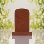 Classic Rounded Top Granite Headstone
