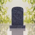 Classic Rounded Top Granite Headstone