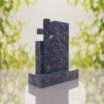Monumento conmemorativo moderno con cruz