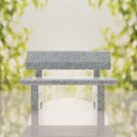 Classic Granite Memorial Bench