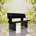 Classic Granite Memorial Bench