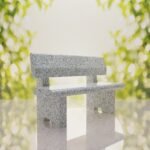 Classic Granite Memorial Bench