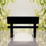 Classic Granite Memorial Bench