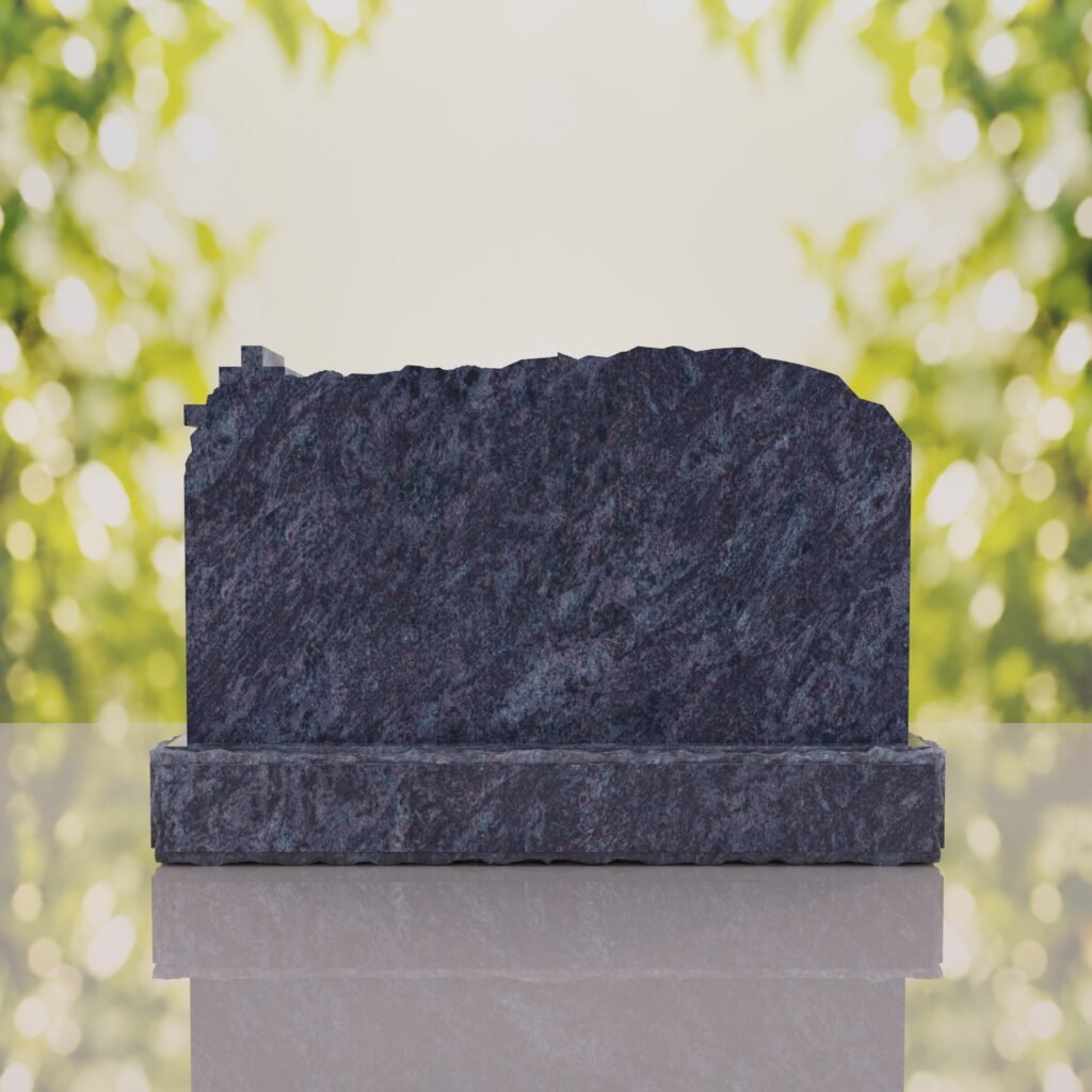 Companion Orthodox Cross Granite Headstone
