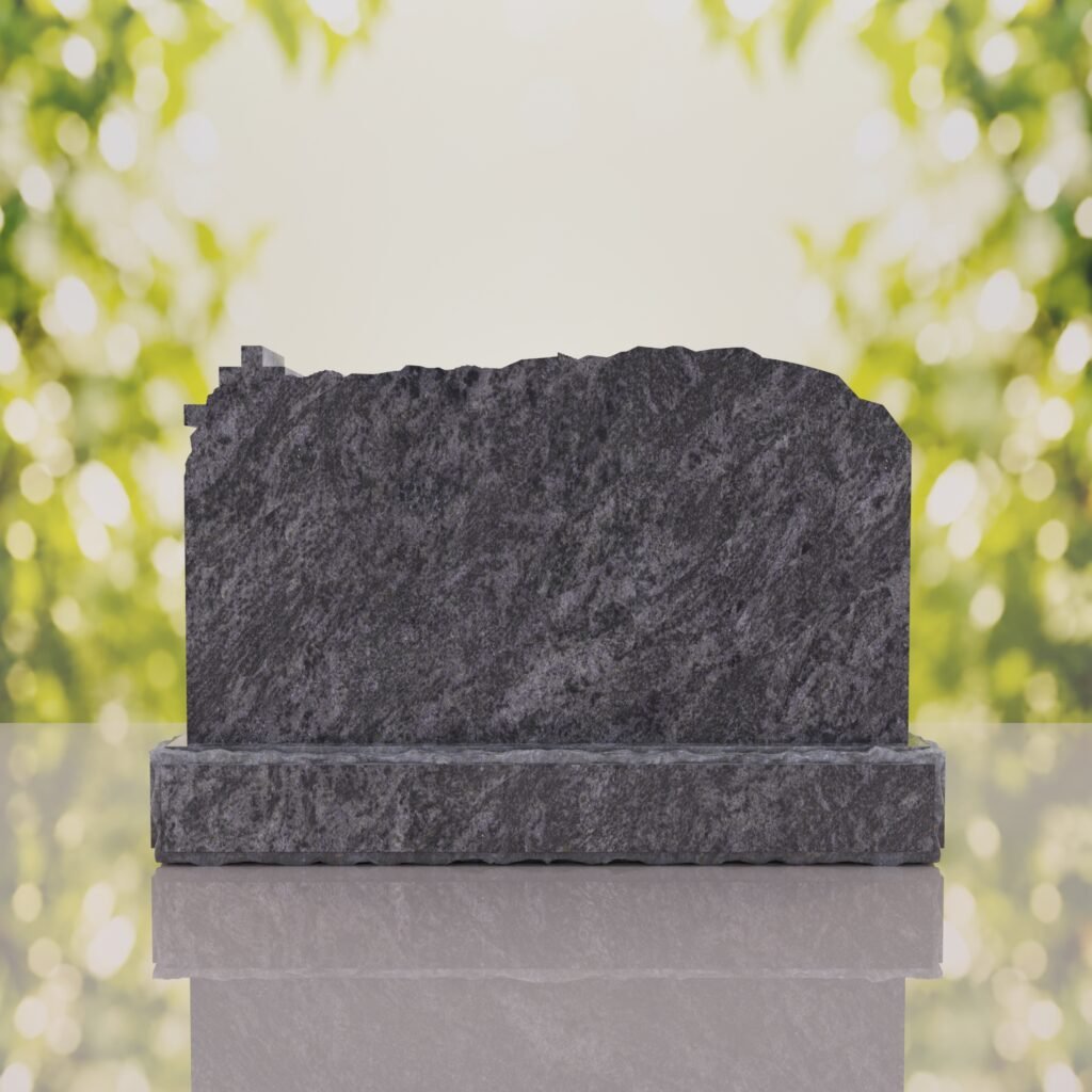 Companion Orthodox Cross Granite Headstone