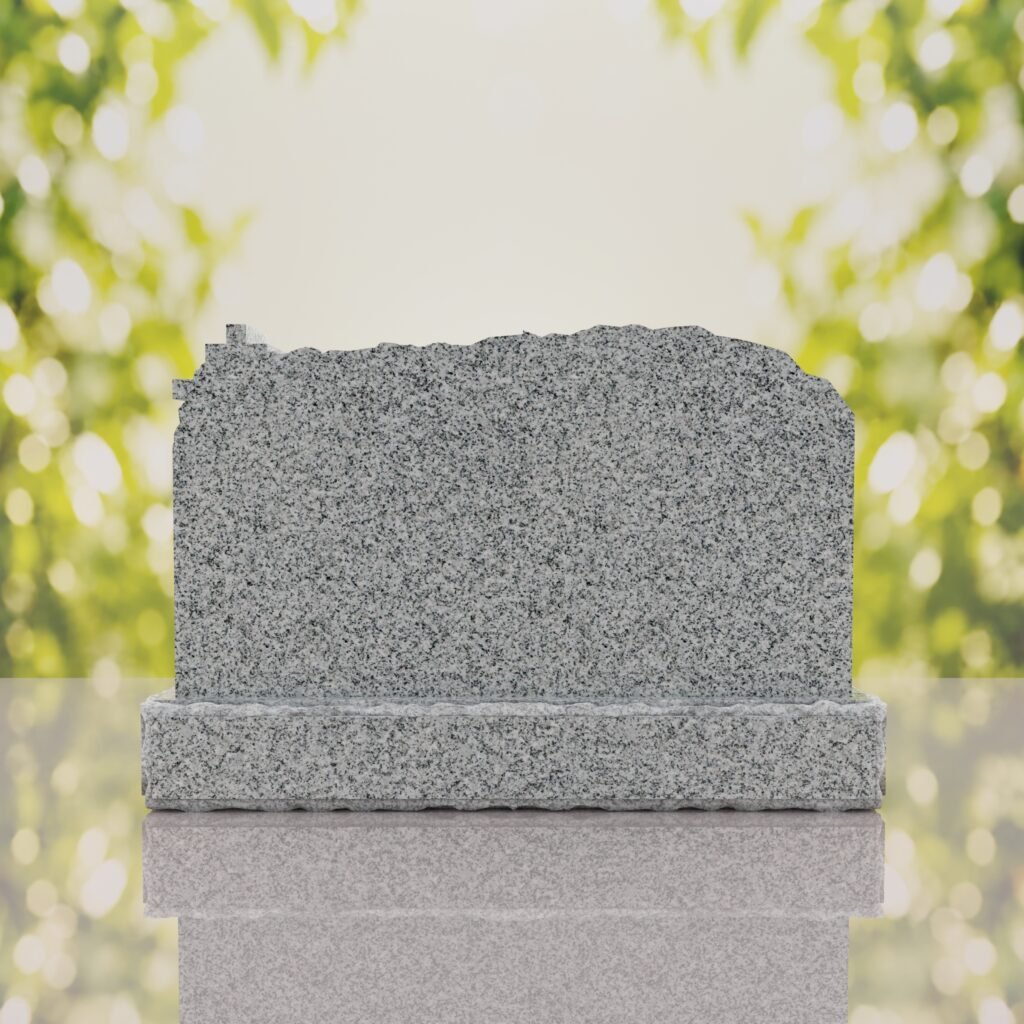 Companion Orthodox Cross Granite Headstone