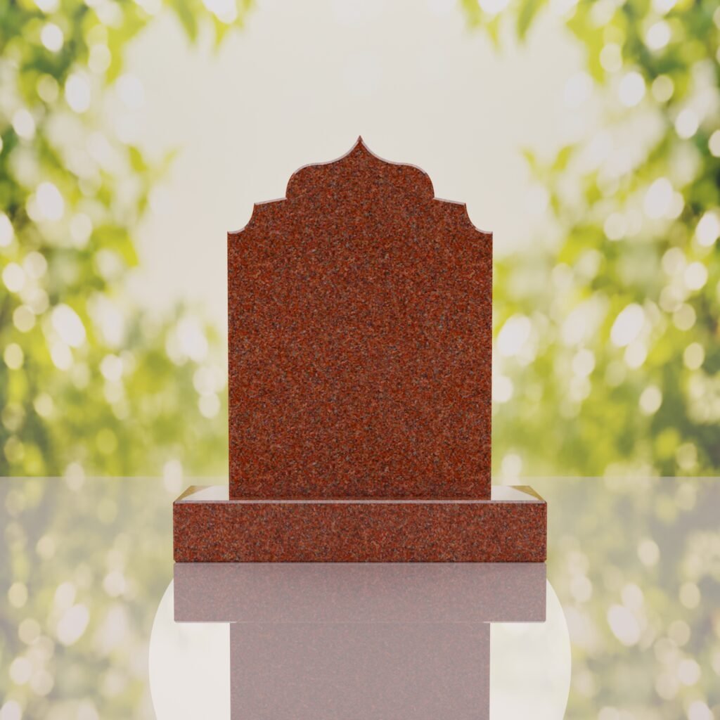 Heritage Islamic Granite Headstone