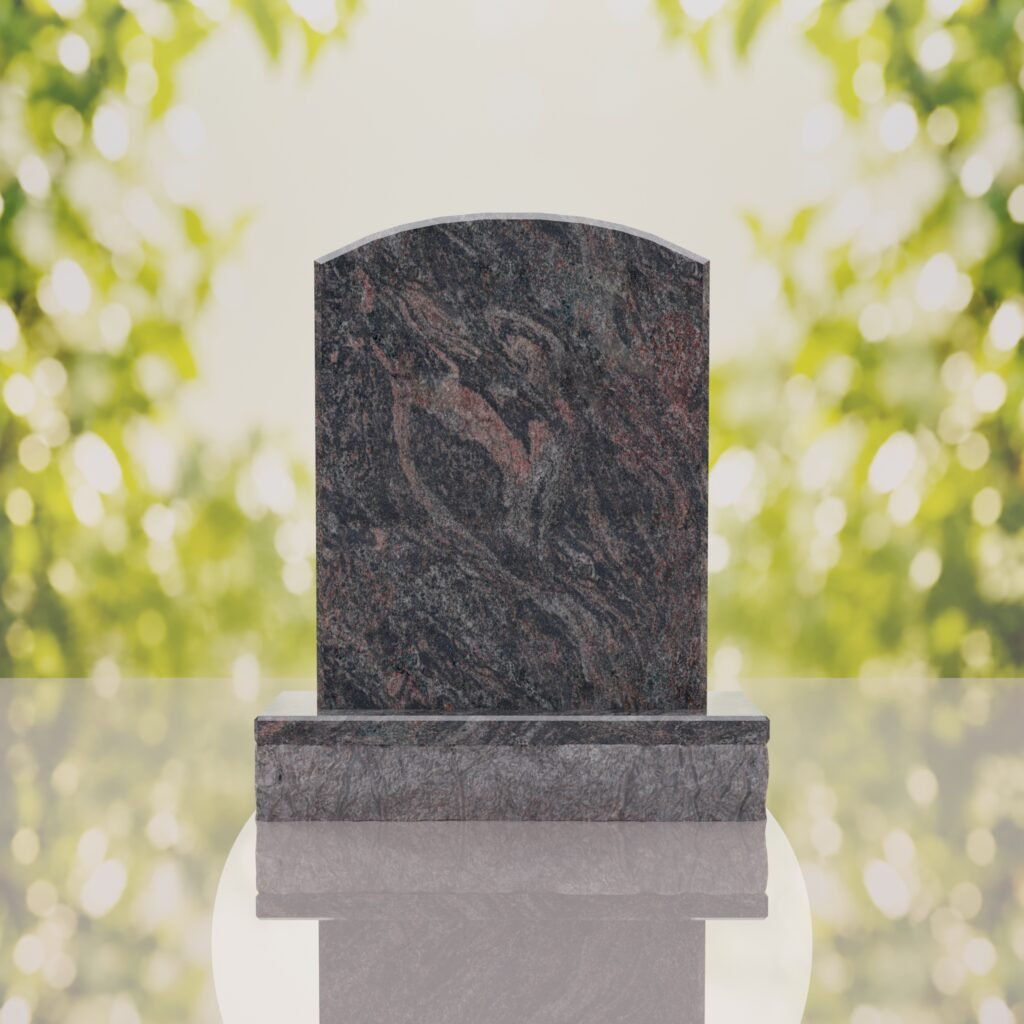 Star of David Granite Headstone