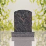Star of David Granite Headstone