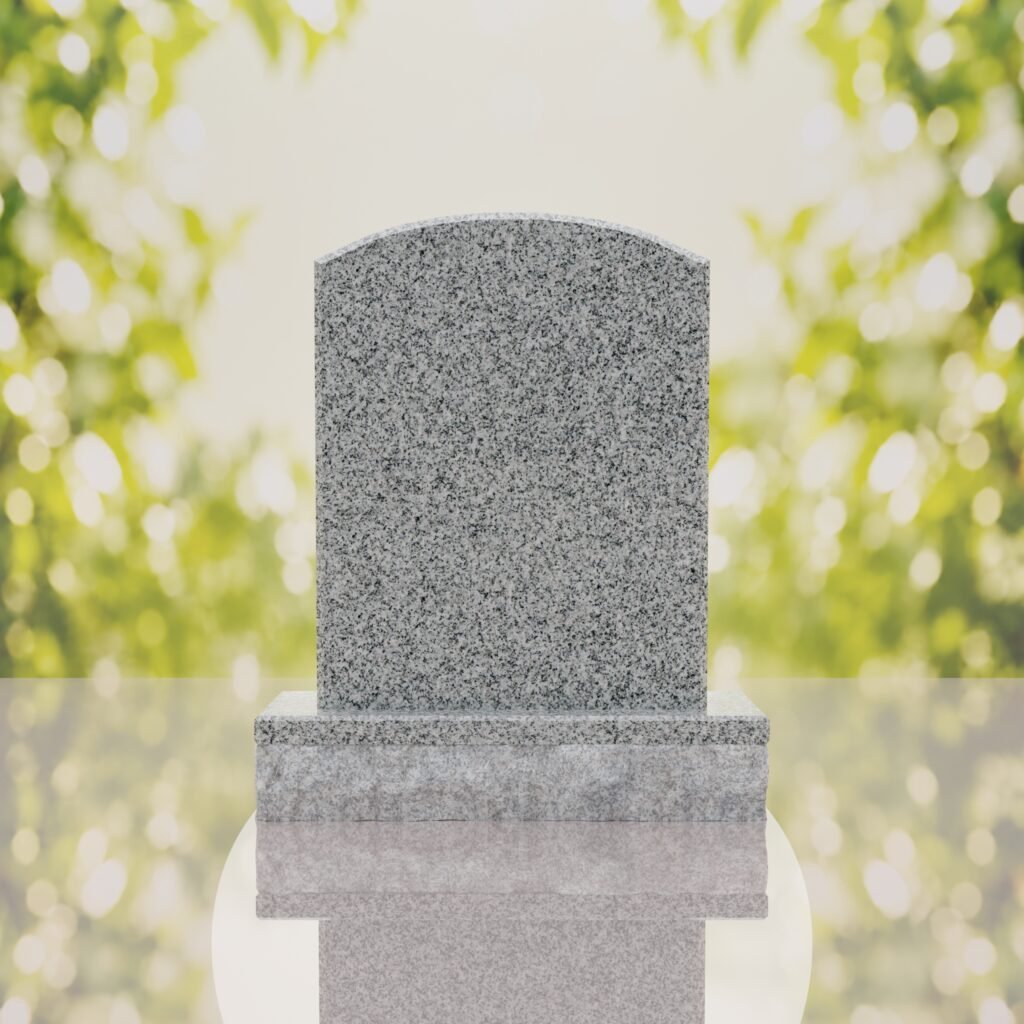 Star of David Granite Headstone