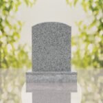 Star of David Granite Headstone