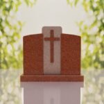Companion Cross Panel Granite Headstone