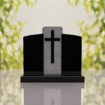 Companion Cross Panel Granite Headstone