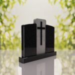 Companion Cross Panel Granite Headstone