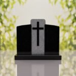 Companion Cross Panel Granite Headstone