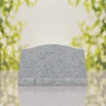 Serpentine Top Slant Granite Headstone