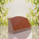 Serpentine Top Slant Granite Headstone