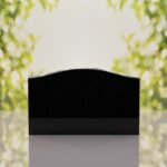 Serpentine Top Slant Granite Headstone