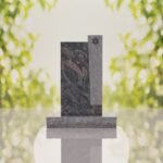 Modern Jewish Granite Memorial Headstone