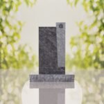Modern Jewish Granite Memorial Headstone