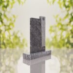 Modern Jewish Granite Memorial Headstone