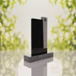 Modern Jewish Granite Memorial Headstone